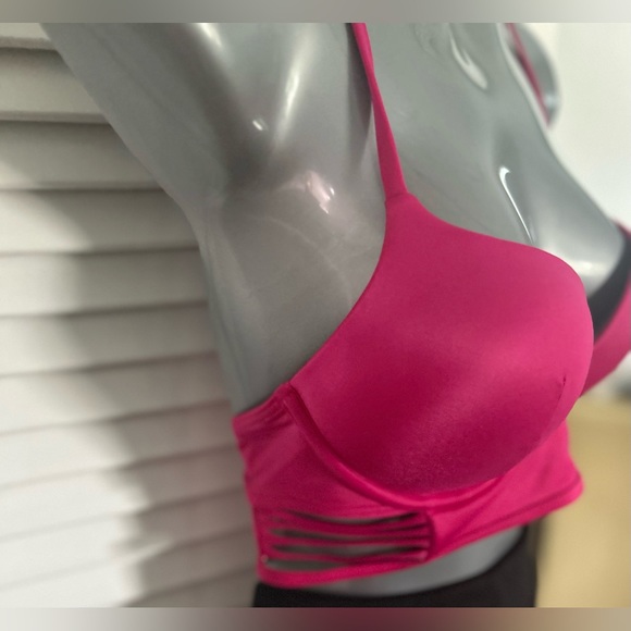 Victoria’s Secret The Bombshell” halter top bikini top size 32 D - Picture 2 of 7